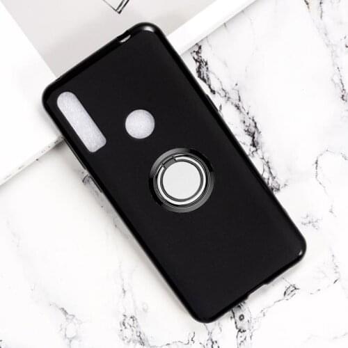 For SFR Altice S43 Back Ring Holder Bracket Phone Case Cover Phone TPU Soft Silicone Cover