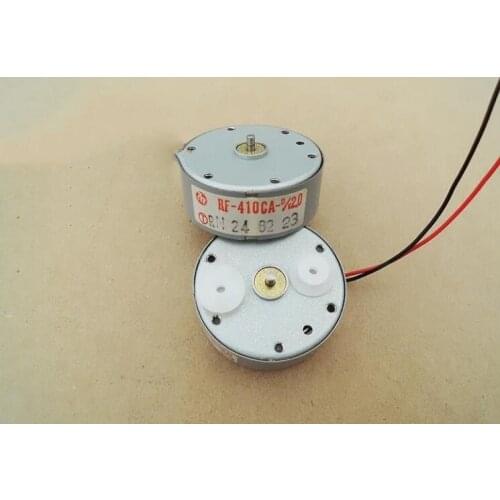 RF-410 Mabuchi motor 410 motor solar motor dc 2V 3800RPM Micro motor with output wheel low speed