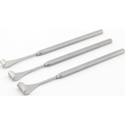 Titanium alloy stainless steel instrument double eyelid tool Eyelid eye bag lacrimal sac retractor