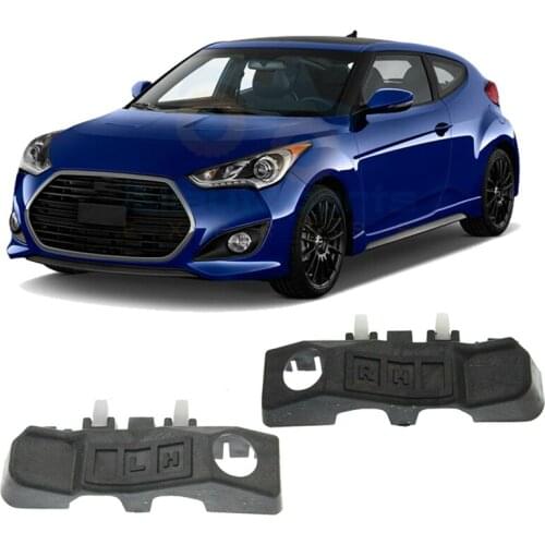 Car Front Bumper Bracket Retainer Left and Right for Hyundai Veloster 2012-2017 865132V000 865142V000