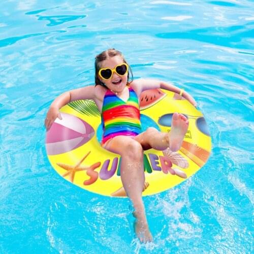 2021 Summer Beach Swim Circle Float Water Pool Party Inflatable Swimming Ring Float Round Beach Party Pool Accessories Wholesale