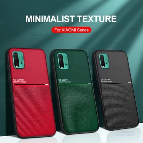 Magnetic Flip Phone Case For Xiaomi Redmi 9T NFC Soft Back Covers For Xaomi Xiomi redmi9 t redmi 9 t t9 Armor phones shell cover