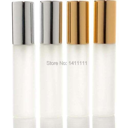 Frosted Glass 10ml 1/3oz Spray Empty Perfume Atomizer Bottle fragrant liquid Fine mist pump Wholesale Factory price 400pcs/lot