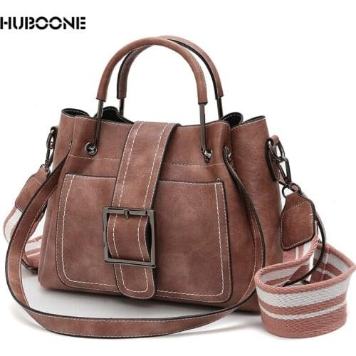 Fashion Womens Shoulder Bag Luxury Handbags Women Bags Designer Large Leather Handbag Wide Straps Crossbody Bags Bolsos Mujer