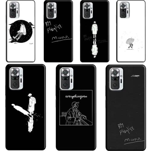 KPOP RM Mono Case For Xiaomi Redmi 9 9T 9C 8A 9A K40 Phone Cover For Redmi Note 10 9 Pro Note 8 8T 9S