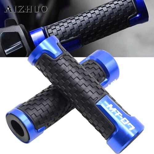 7/8"22mm Motorcycle Accessories Handlebar Grips Handle Bar Hand Bar Motorbike For YAMAHA MT-07 MT 07 MT07 2014-2018 2017 2016