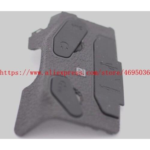 New original left side USB HDMI I/F Interface Rubber cover repair parts For Canon FOR EOS 80d SLR (with Adhesive )