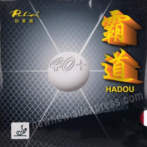 Original palio 40+ hadou table tennis rubber blue sponge palio rubber for table tennis racket ping pong paddles racquet sport