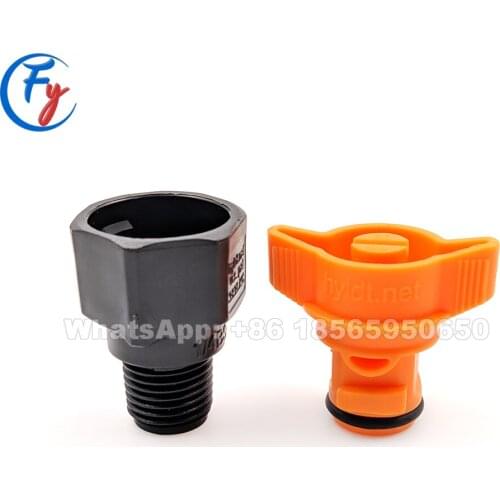 Plastic Quick Veejet Nozzle, Quick-fit Full Cone Spray Nozzle, QJJ Quick Dismantling Full Cone Spray Nozzle, Full Jet Nozzle