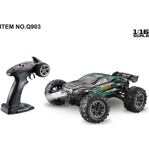 RC Car 4WD Xinlehong Q903 1:16 2.4Ghz Radio Control Car 4WD 52km/h High Speed Brushless RC Car Dessert Off Road Car Toys Gifts