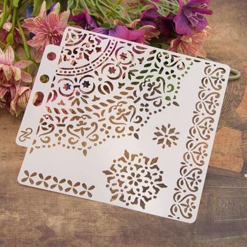 Stencils Template Wall Painting Scrapbooking Embossing Stamping Album Craft Card -m14