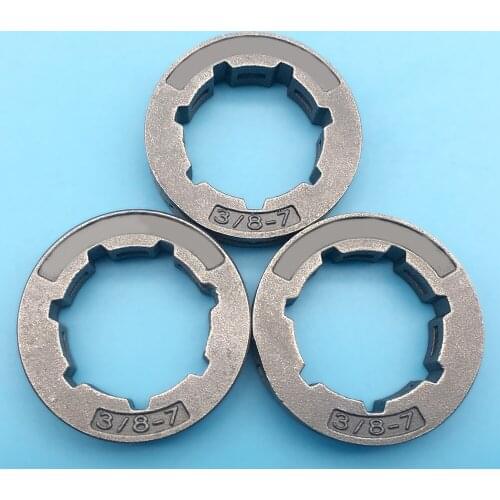 3pcs/lot 3/8"-7T (SD7) Rim Sprocket For STIHL 046 064 038 066 MS440 MS441 MS460 MS360 MS361 MS362 MS660 Chainsaw OEM# 68210