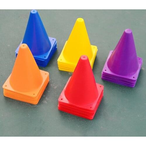 10Pcs 7 Inch 10 inch 7 inchMultipurpose Sport Football Training Traffic Cones Activity Cones for Kid and Adult