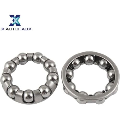 X Autohaux Bicycle Replacement Middle Axle Ball Frame Bicycle Bike Headset Caged Ball Bearing For Mountain Bikes Road Bicycles