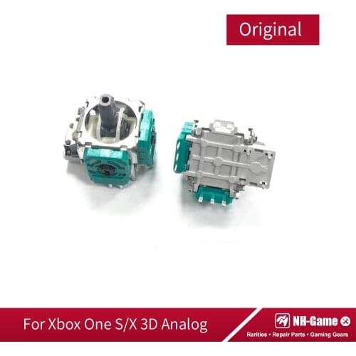 2pcs Repair Part 3D Analog Stick For Xbox One S/X Game Controller Sensor Module Rocker Joystick Potentiometer Thumbstick