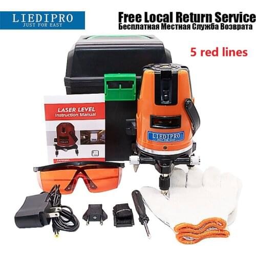 3D Laser Level 360 Rotary Nivel Laser Self-Leveling Horizontal Vertical Cross Line Laser Level Indoor Outdoor Lazer Use Receiver