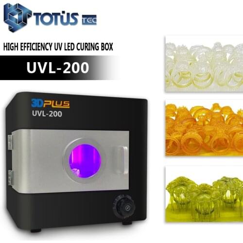 Rapid Prototyping 3D Resin Models LED Light UV Curing Box
