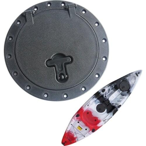 8 Inch Kayak Hatch Deck Plate Kit with Storage Bag for Kayak Boat Fishing Rigging Accessories YS-BUY