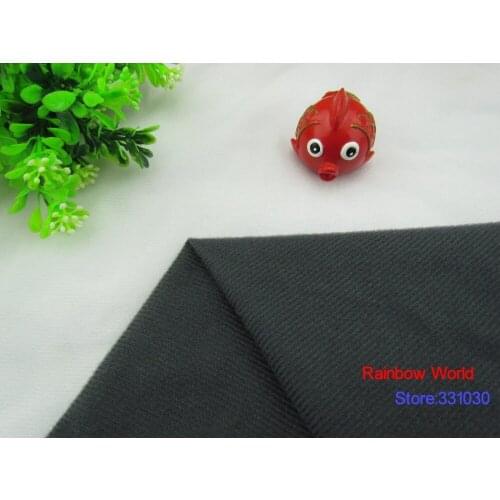 9293# Grey Color Loop Fleece fabric can stick by Magic tape/DIY patchwork Stuffed toys sofa brushed velboa velvet(5 meters/lot)