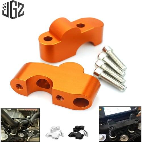 Motorcycle CNC Aluminum Handlebar Risers Handle Bar Heightening Clamp Cover for KTM DUKE 250 390 2017 2018 2019 Accessories