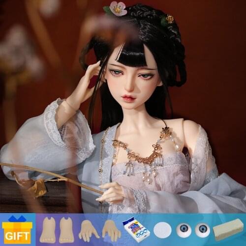 Shuga Fairy Yuka Zlinglong Doll BJD 1/3 ancient style dolls fullset complete professional makeup Toy Gifts movable joint doll