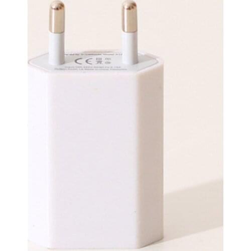 USB Wall Charger Charger Adapter 5V 1A Single USB Port Quick Charger Socket Cube for iPhone 7/6S/6S Plus/6 Plus
