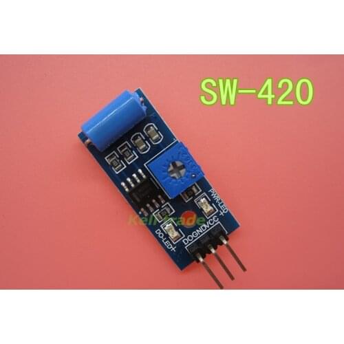 Normally closed type vibration sensor module Alarm sensor module Vibration switch SW-420 20PCS