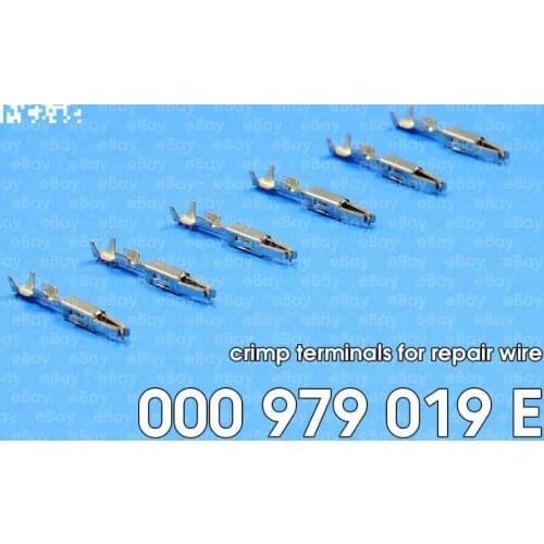 Crimp Terminals (Pins) For Auto Tyco Connector Replacement of 000 979 019 E