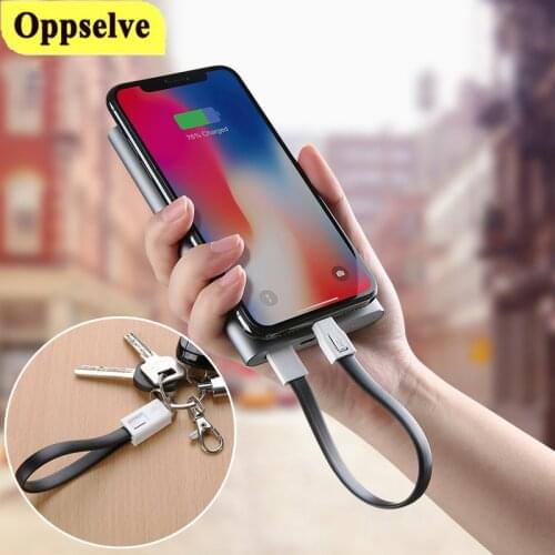 Oppselve USB Type C Cable For USB C Mobile Phone Cable Fast Charging Sync Data Powerbank KeyChain Cable For USB Type-C Devices
