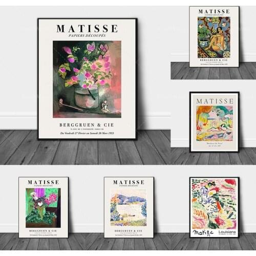 Henri Matisse Print, Matisse Print, Gallery Poster, Artist print, Matisse Poster, Art poster, Wall Poster Matisse, Exhibition Po