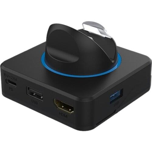 Charging Base Handle Projection Screen Dock Type-C Charger Base Stand for Switch to TV Adapter Charger Stand