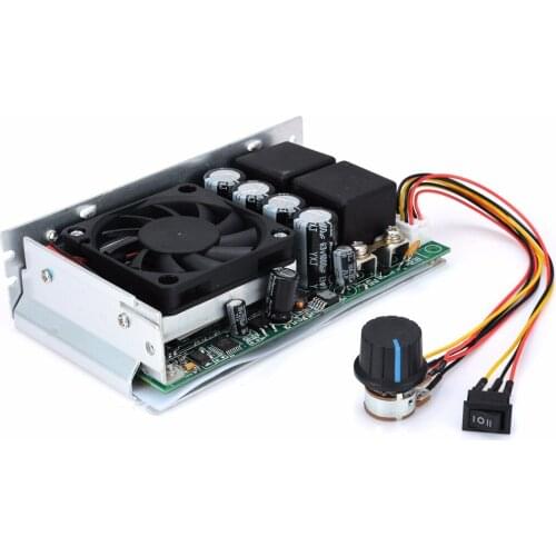 DC 10-50V Motor Speed Controller 100A 3000W Programable Reversible PWM Control Motor Speed Controller