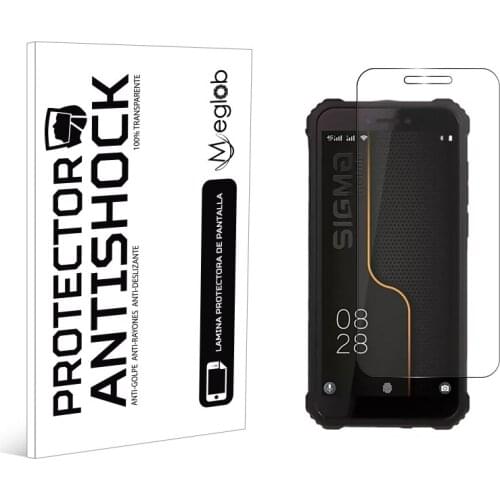 Screen Anti-shock protector Anti-scratch Anti-Shatter compatible with Sigma Mobile X-treme PQ38