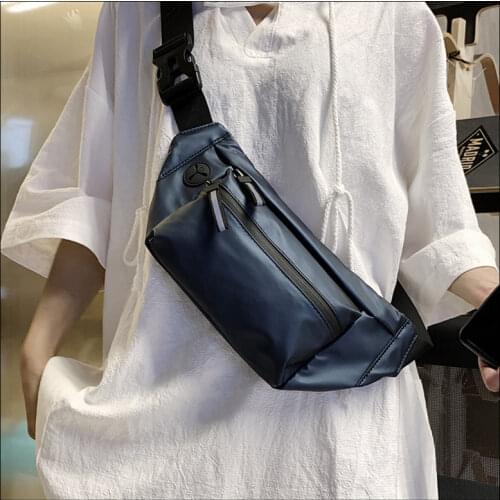 Waterproof Man Waist Bag Fashion Chest Pack Outdoor Sports Crossbody Bag Casual Travel Male Bum Belt Bag Hip Waist Packs