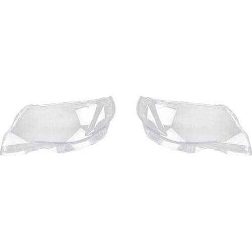 2x Front Headlight Lens Cover Replacement Headlight Head Light Lamp Shell for Subaru Forester 2009-2012 Right & Left