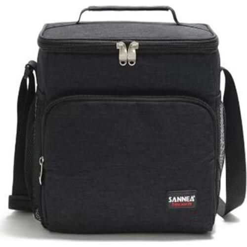 12L Cooler Bag Waterproof Cloth Shoulder Cooler Bags For Food Drink Steak Insulation Thermal Bag Ice Pack ThermaBag refrigerator