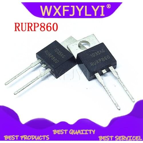 5pcs/lot RURP860 TO-220 8A 600V fast recovery diode new