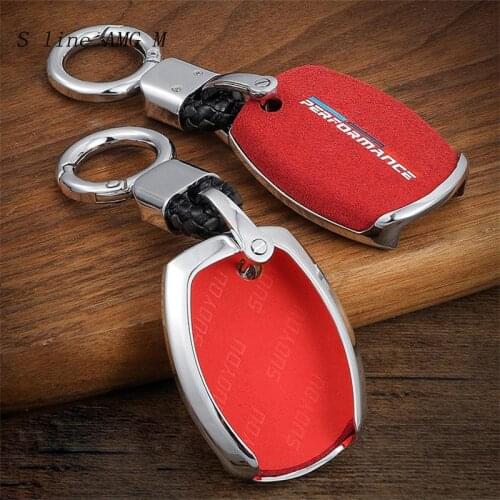 Car Styling Key Rings Protection Covers Stickers Trim for Mercedes Benz GLE W166 ML GLS X166 Protect Shell Case Auto Accessories