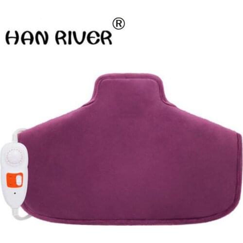 Electric shoulder neck electric heating heat warm bed cervical dorsal moxibustion hot compress shoulder man woman