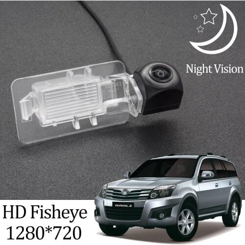 Owtosin HD 1280*720 Fisheye Rear View Camera For Great Wall Haval H3/H5 Car Vehicle Reverse Parking Accessories