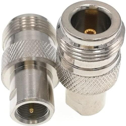 Adapter N female jack to FME plug male RF connector straight F/M 1PCS