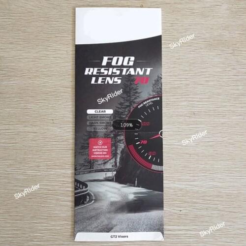 Anti-fog adapt Anti fog film for AG V COMPACT helmet visor lens