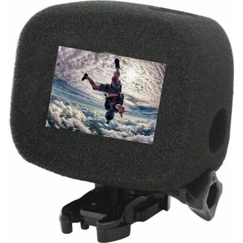 For GoPro 7 6 5 Windproof Wind Foam Noise Reduction Sponge Cover Case For Gopro Hero 7 6 5 Foam Windscreen