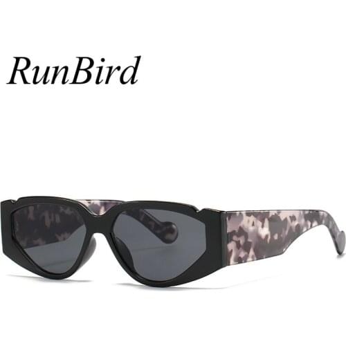 Vintage Cat Eye Sunglasses Women 2020 Brand Design Leopard Frame Punk Sun Glasses Men Retro Shades Sun Glasses 5480