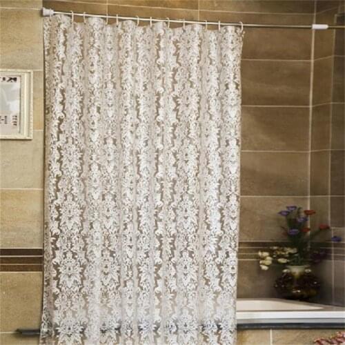 180x200CM White PEVA Cutrain Waterproof Bathroom Shower Curtains Bathroom Decoration