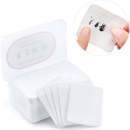180pcs/540pcs Nail Polish Remover Nail Wipes Bath Manicure Gel Lint-Free Wipes Cotton Napkins for Nails Nail Art Tool