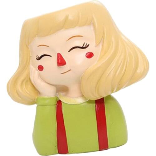 1x Planter Pot Tabletop Centerpiece Pot for Herb Succulent Small Plant Pot