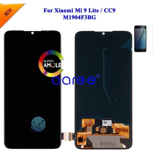AMOLED LCD Display For Xiaomi Mi 9 Lite LCD For Xiaomi Mi9 Lite CC9 LCD Display LCD Screen Touch Digitizer Assembly