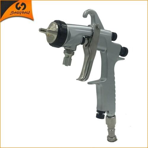 SAT0001AB automatic airbrush stainless steel nozzle spray gun high pressure air paint brush air spray paint gun for chrome