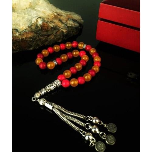 Dr stone natural stone CORAL Rosary XAH32 439390345